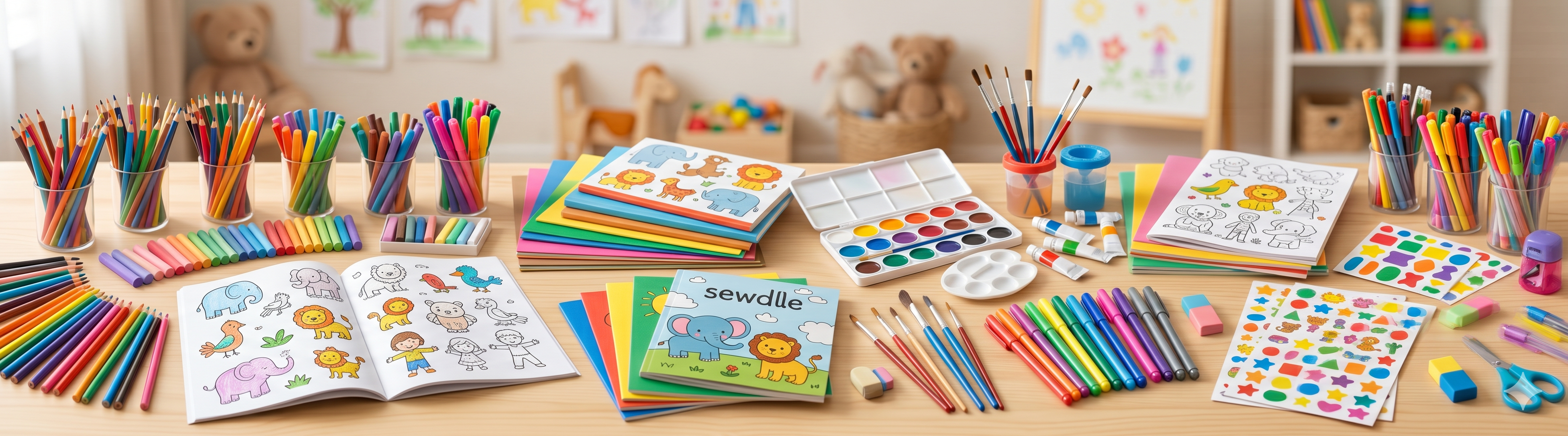 Kids Coloring Supplies