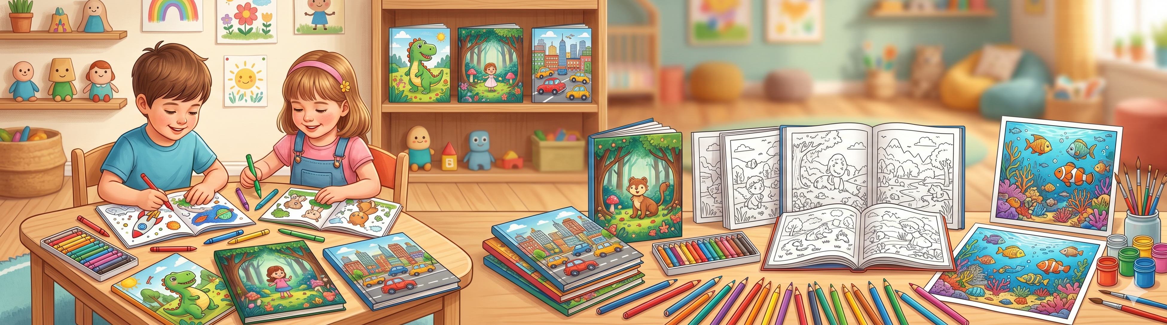 Children's Coloring Books