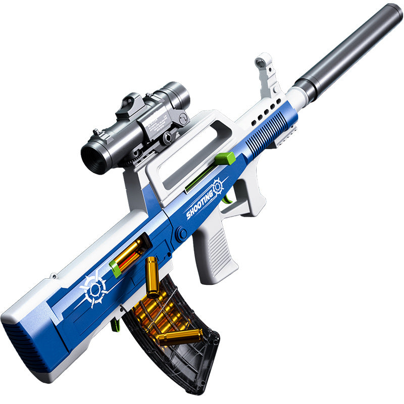 Assault Rifle Hand Pull Can Launch Boy Simulation Toy Gun
