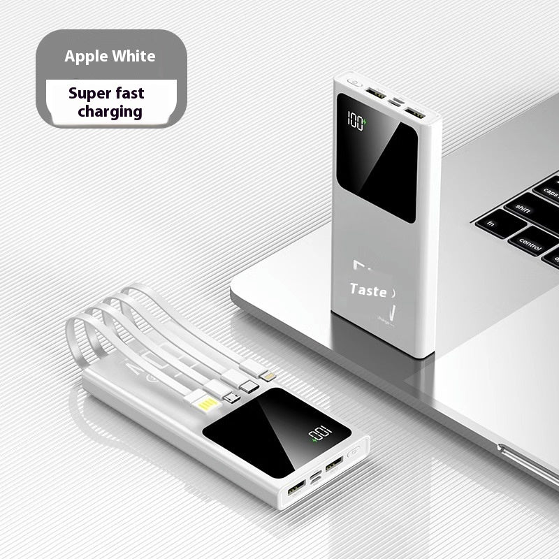 Mini batterie externe portable ultra fine très grande capacité