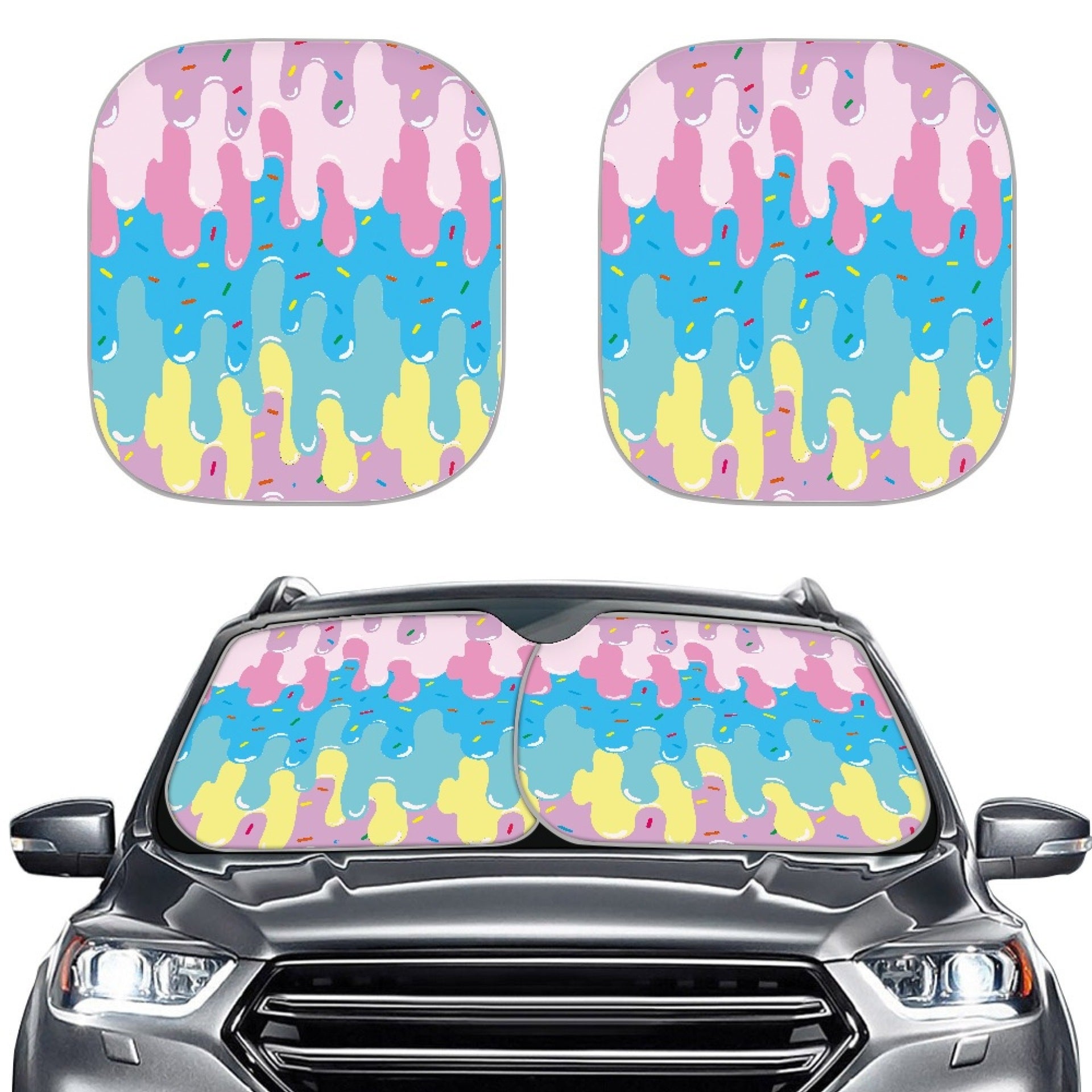 Pare-soleil de voiture protection solaire et isolation thermique