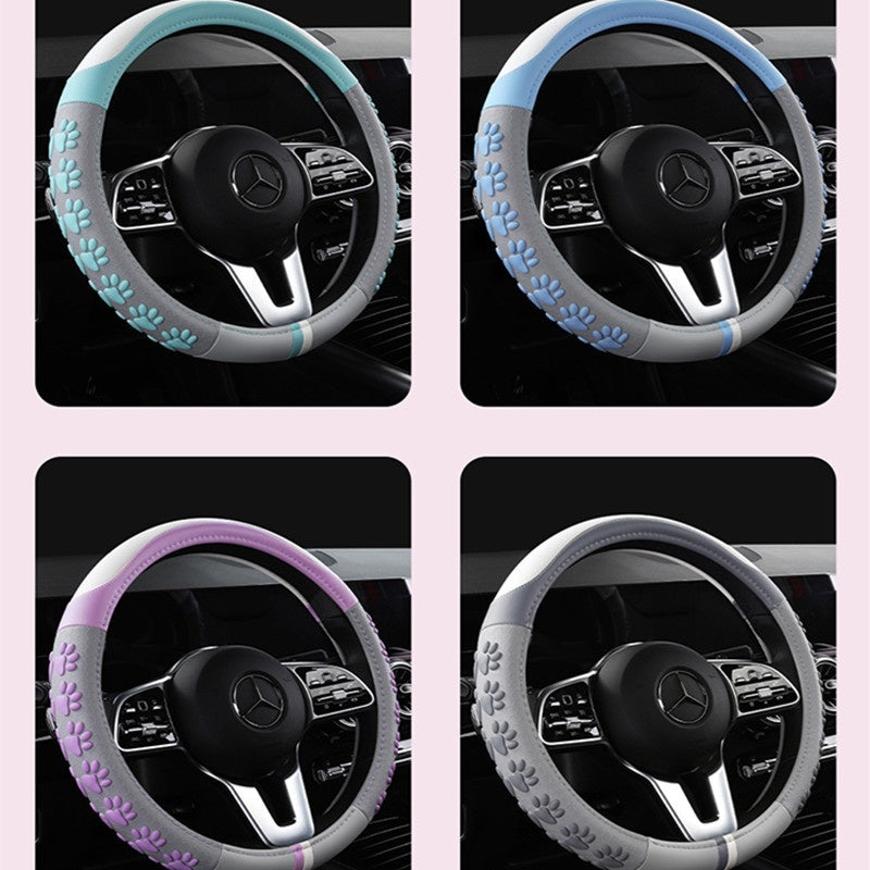 Cute Claw Steering Wheel Cover Non-slip Wear-resistant