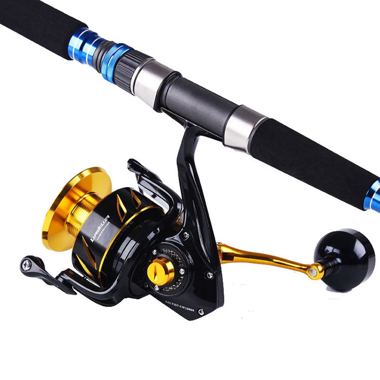 Full Metal Iron Plate Sea Fishing Spinning Wheel