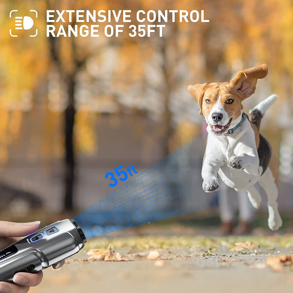 Portable Multifunctional Anti-Noise Ultrasonic Dog Repeller