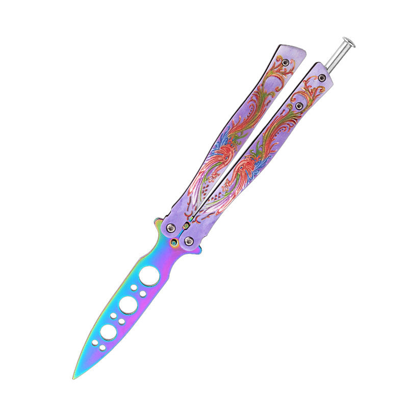 Couteau papillon d'entraînement extérieur