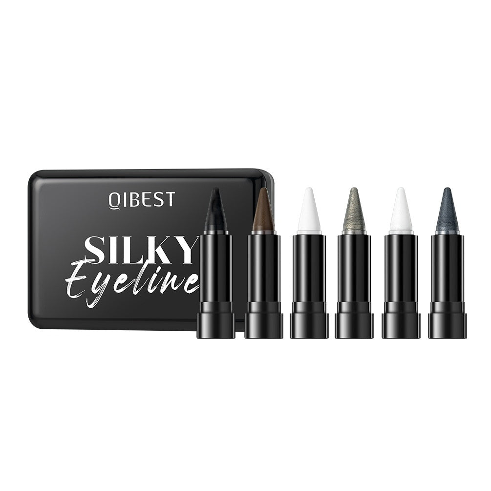 Eye Makeup Waterproof And Durable Creamy Matte Shimmer Quick-drying Eyeliner