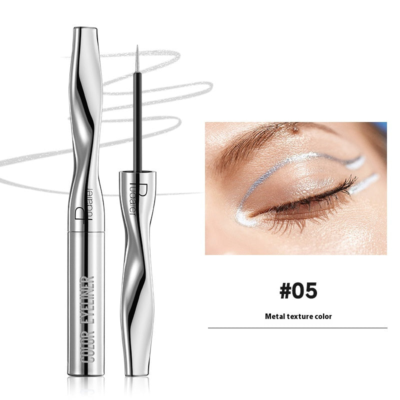 Color Eyeliner Makeup Waterproof Quick-drying Very Fine 24 Colors