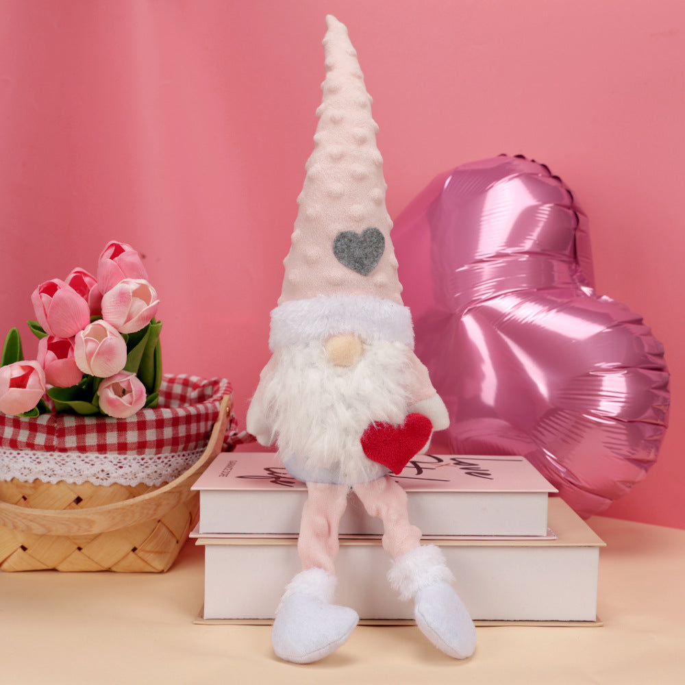 Cadeau de la Saint-Valentin : poupée sans visage Rudolph