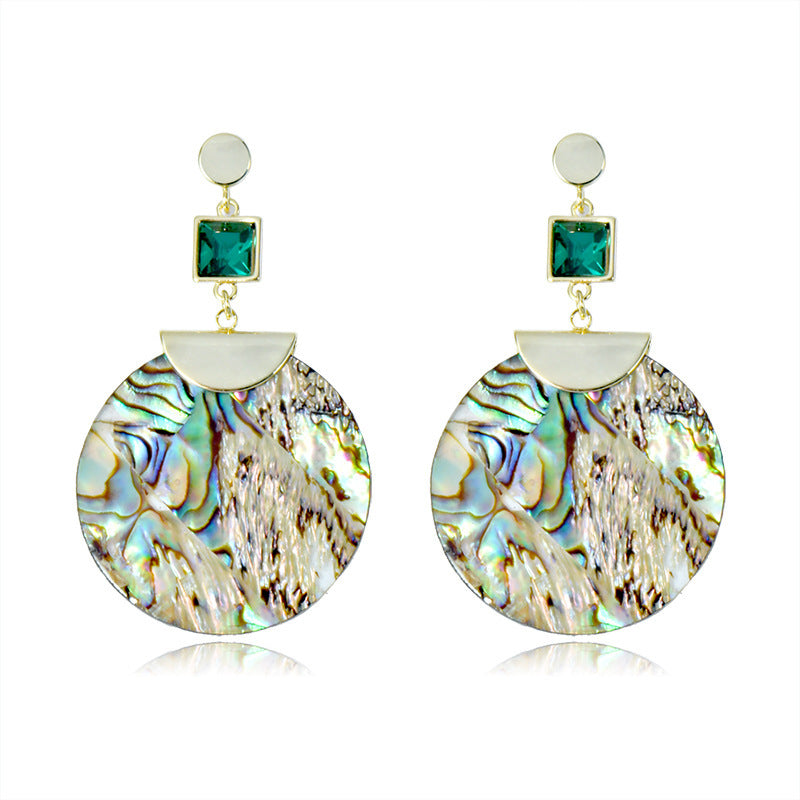 Cross-border European And American Fashion Western Style Big Earrings Women