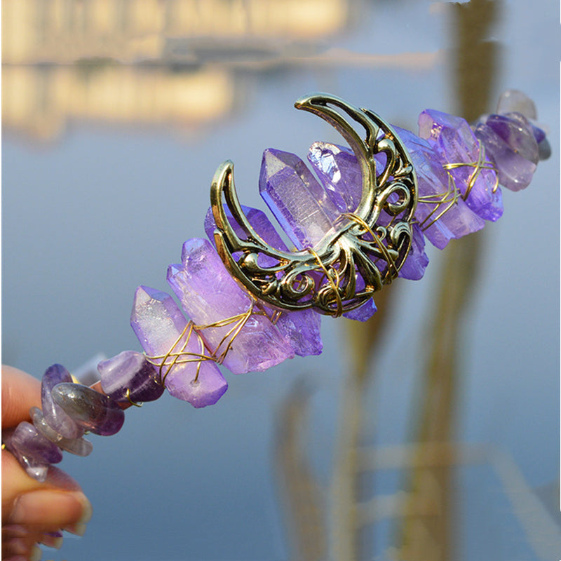 Stereoscopic Big Moon Accessories Small Hair Hoop