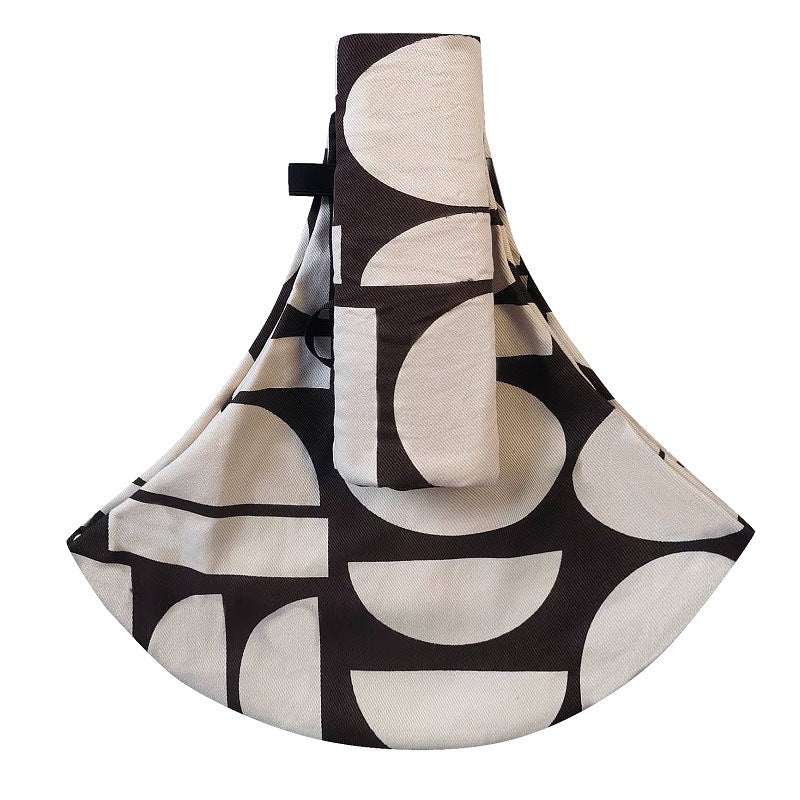 Simple Leopard-Print Baby Carrier For Safe Carrying