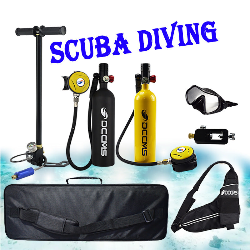 DCCMS Diving Oxygen Tank Oxygen Cylinder Water Portable Diving Respirator Scuba Diving Spare Life-saving Cylinder