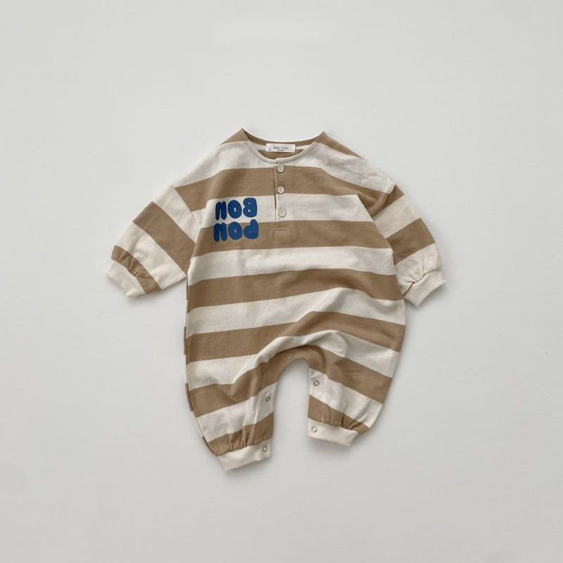 Children's Clothing Ins Baby Striped Romper Spring And Autumn Clothing Baby Jumpsuits