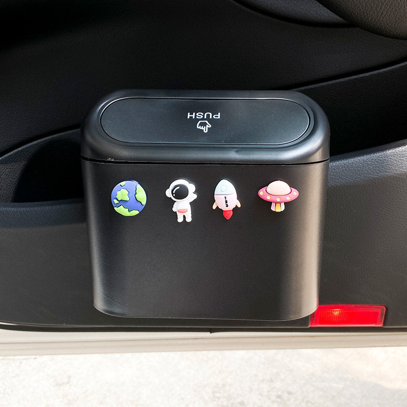 Car Trash Can Creative Cute Storage Cleaning