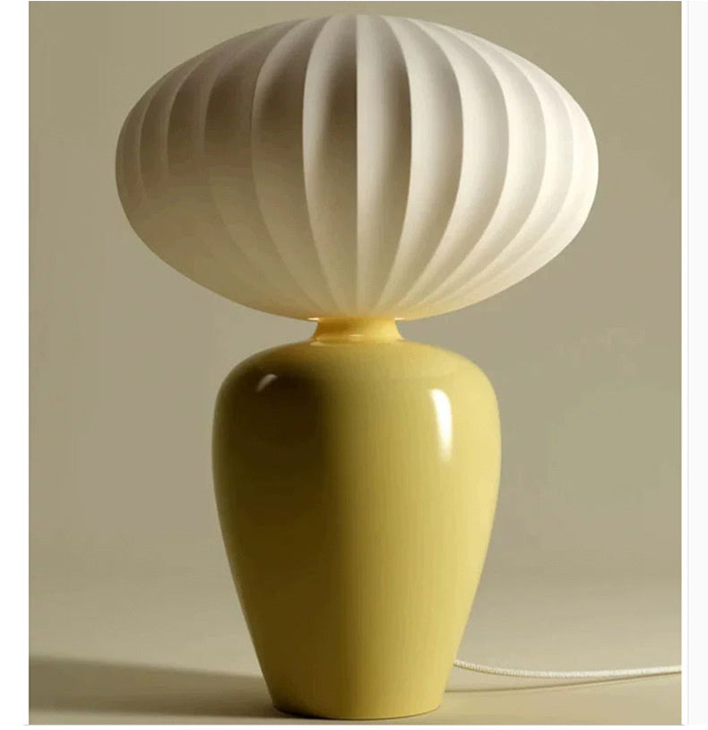 Ceramic Retro Personalized Creative Atmosphere Light Luxury Bedside Decorations Table Lamp