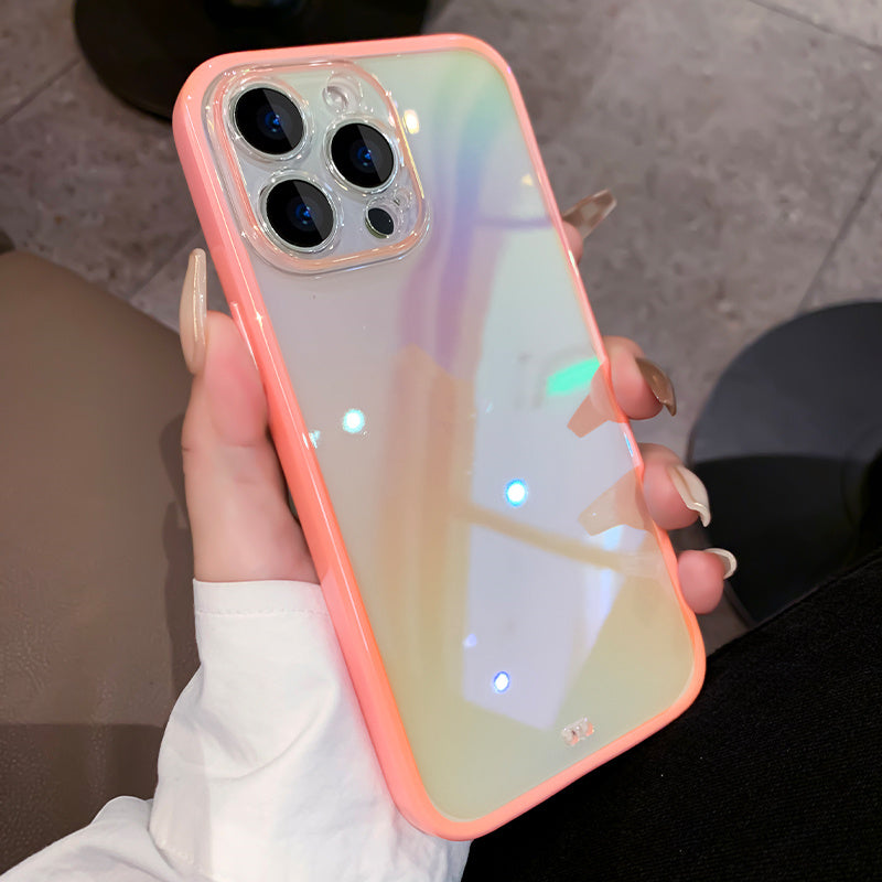 Laser Colorful Purple Mobile Phone Case
