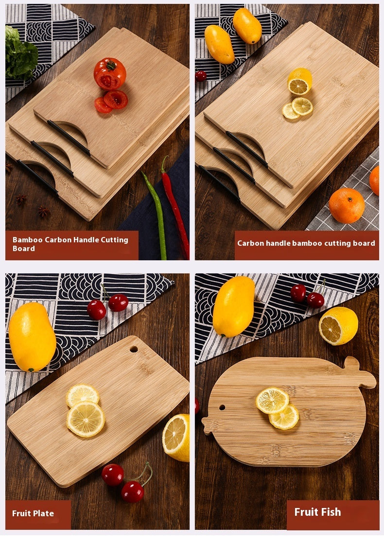 Household Whole-bamboo Chopping Block Cutting Board