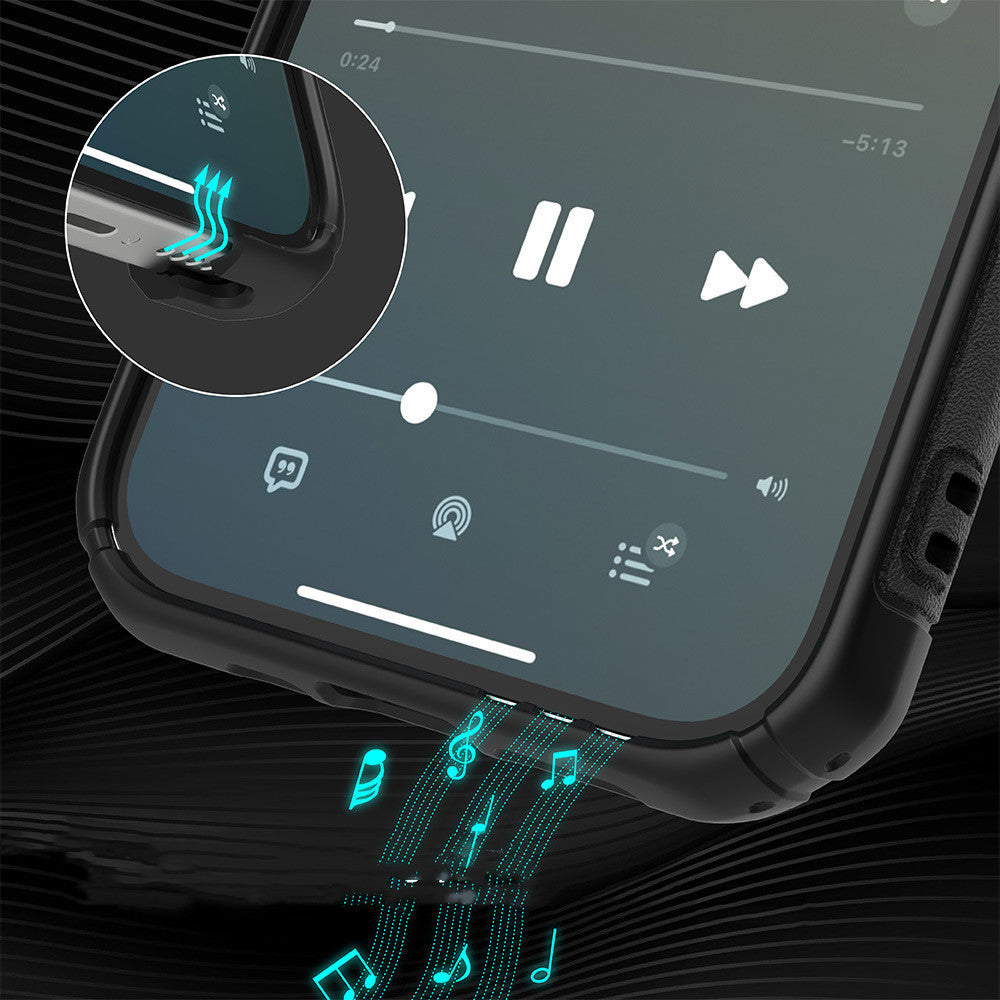 Coque de protection antichute pour téléphone portable conforme aux réglementations militaires