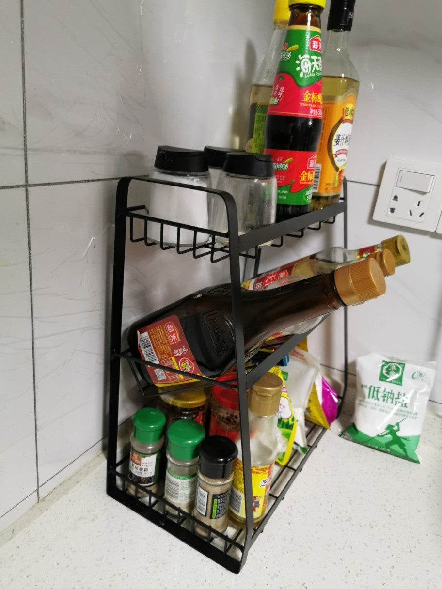 Multi Functional Three Layer Seasoning Rack