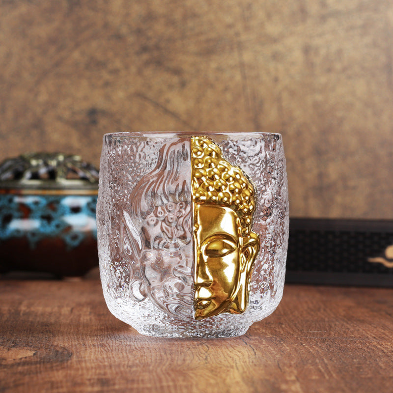 Tasse à Thé en Verre Cristal Yinian Style Japonais