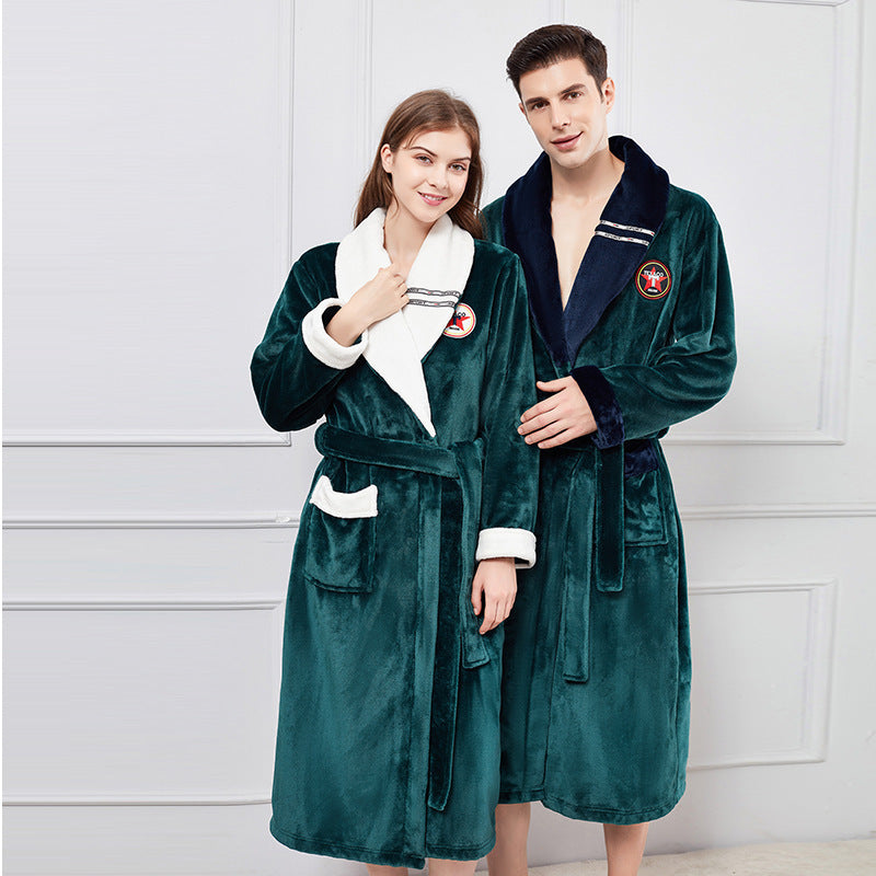 New Hot Sale Couple Flannel Pajamas And Home Wear