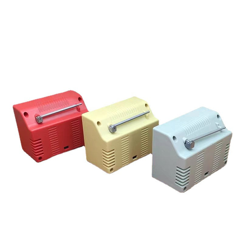 Meuble Jouet Maison de Poupée Mini TV Jouable