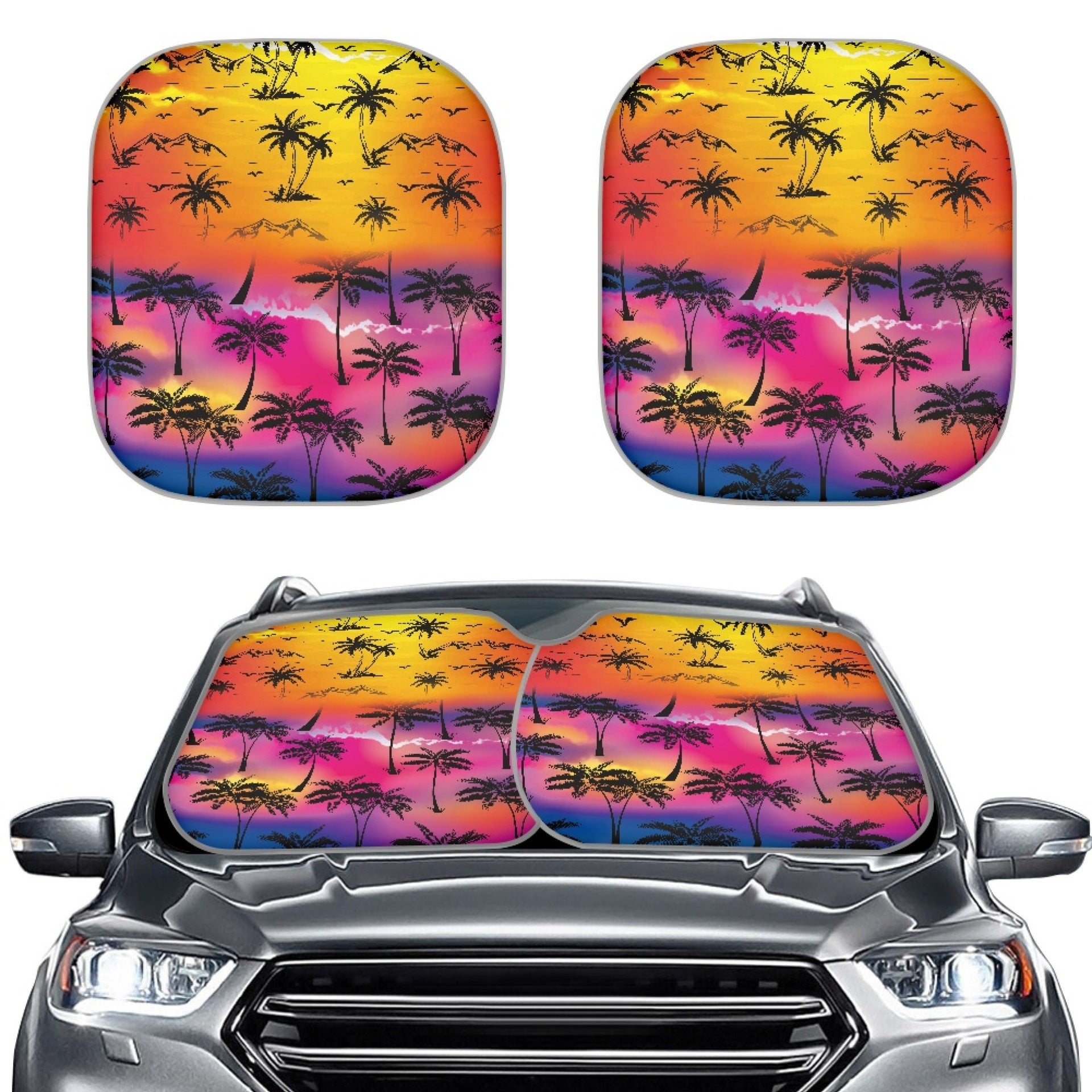 Pare-soleil de voiture protection solaire et isolation thermique
