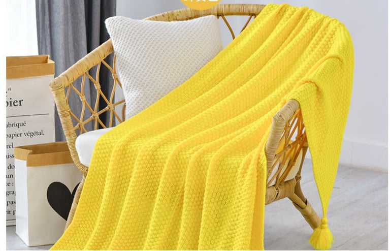 Couverture pour les jambes, couverture sieste, couverture de bout de lit, couverture de loisirs climatisée