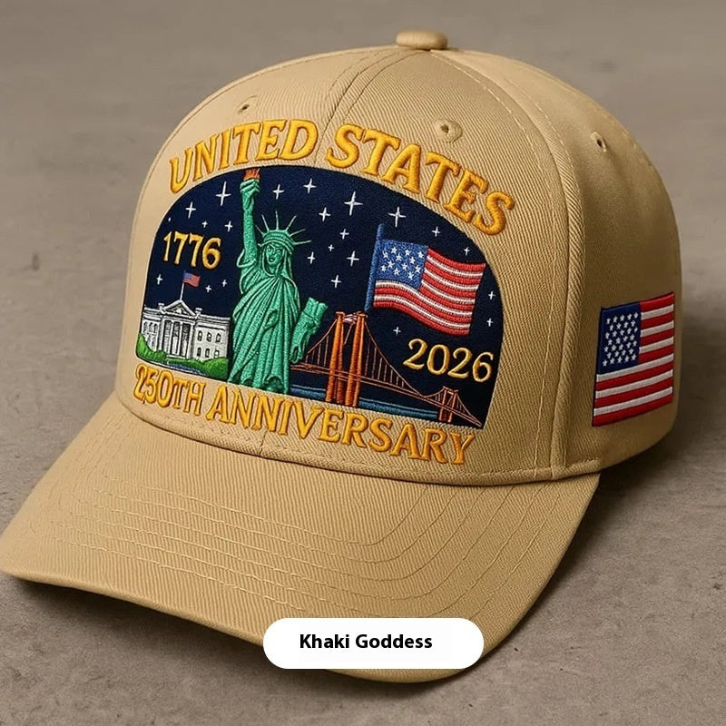 New Embroidered Baseball Cap Fashion Brand Retro Washed Sun Protection Hat For Men And Women