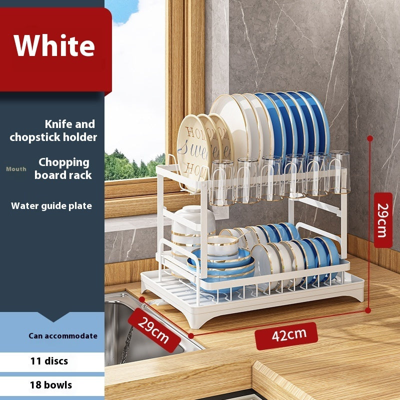 Égouttoir à vaisselle simple pour cuisine à domicile