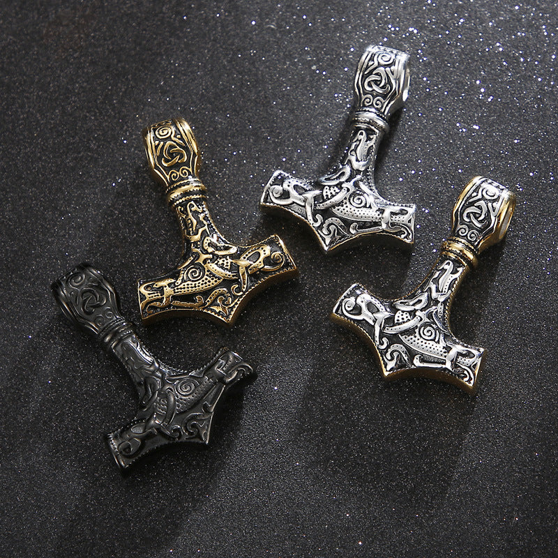 Men's Titanium Steel Skull Necklace