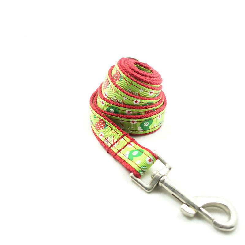 Creative And Simple Pet Traction Rope Collar Set