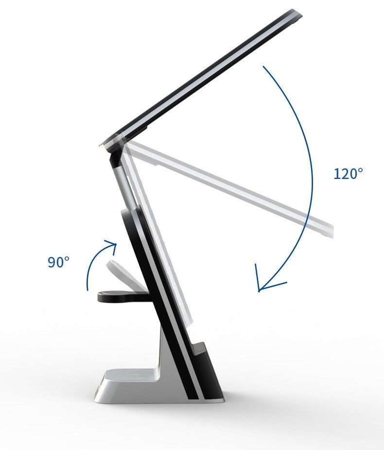 Lampe de Bureau Créative avec Chargeur Sans Fil Multifonctionnel