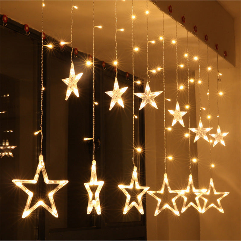 Led Decorative Light String Ins Net Red Creative Star Curtain Light