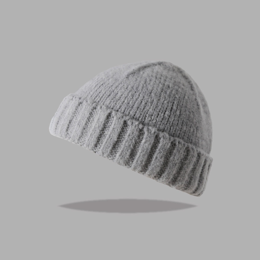 American Knitted Hat Women's All-match Face-looking Little Watermelon Hat Yupi Beanie Hat