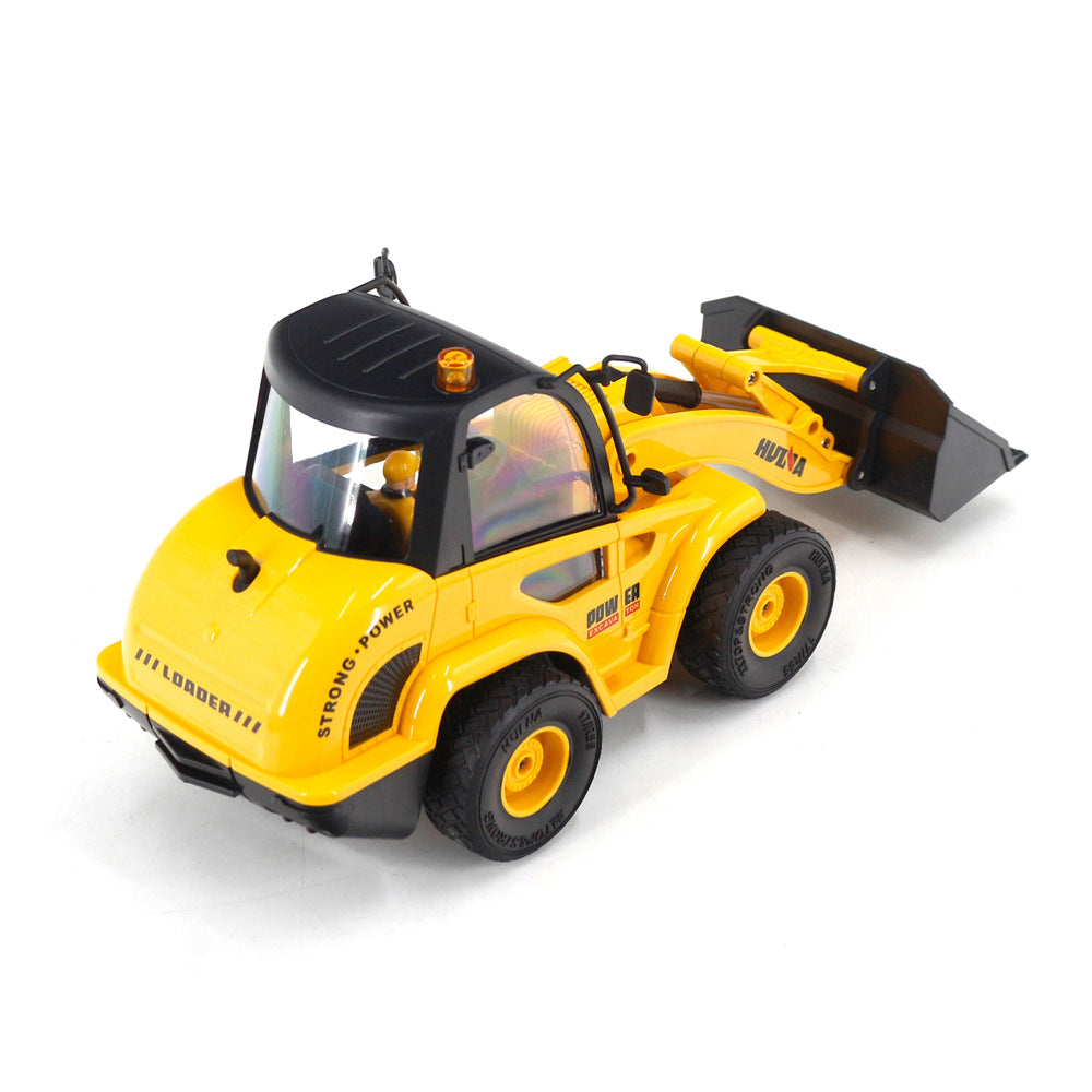 Small Sized Remote Controlled Bulldozer With Electric Sound And Light Effects Remote Controlled Construction Vehicle Model Toy
