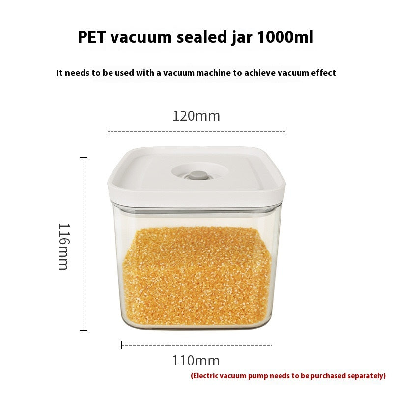 Electric Vacuum Sealing Tank Refrigerator Storage Box