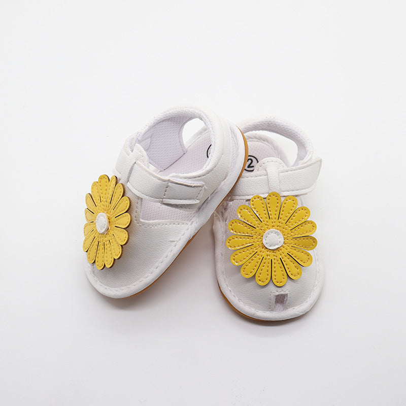 New Baby Shoes Summer Spring And Autumn Sandals Foreign Trade Korean Style Baby Toddler Shoes Princess Style Soft Bottom Children's Shoes