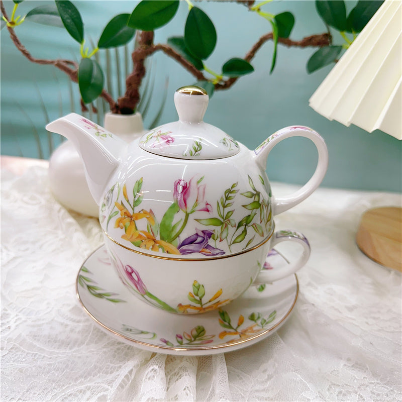 European Ceramic Tea Set Coffee Cup Gift Box Set