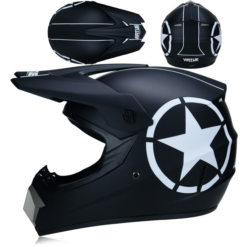 Casque Tout-Terrain Moto Petit Casque Tout-Terrain