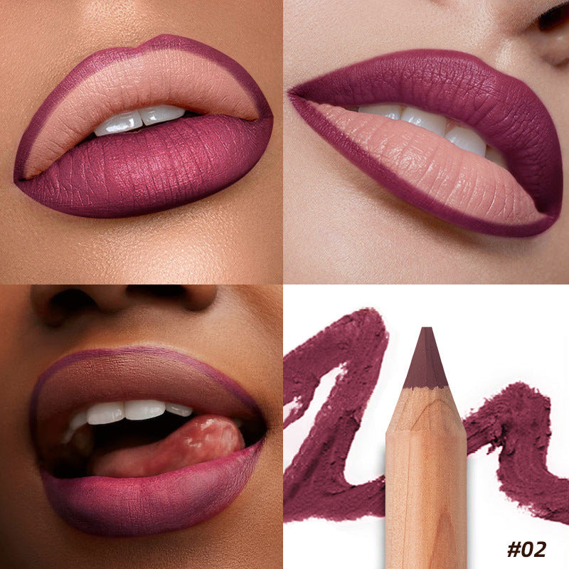 Crayon à lèvres mat 8 couleurs, maquillage beauté.