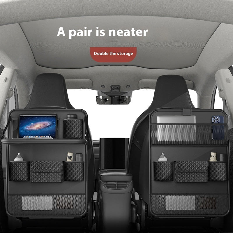 Organisateur de siège de voiture multifonction