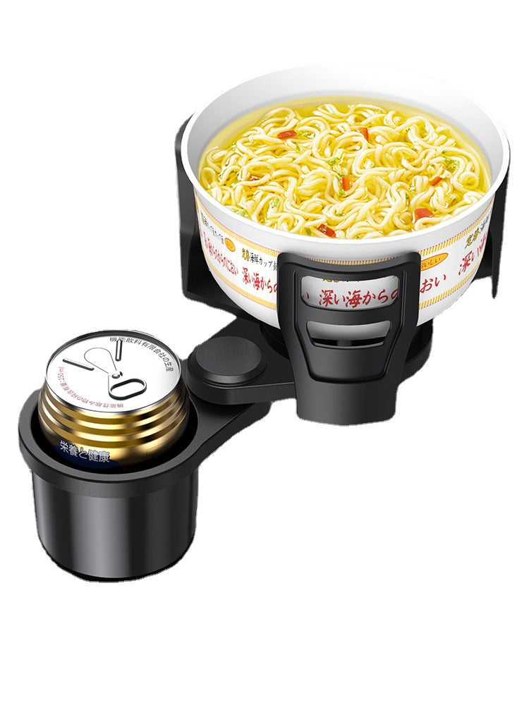 Drink Holder One Divided Into Two Cup Holder Meal Tray Car Supplies