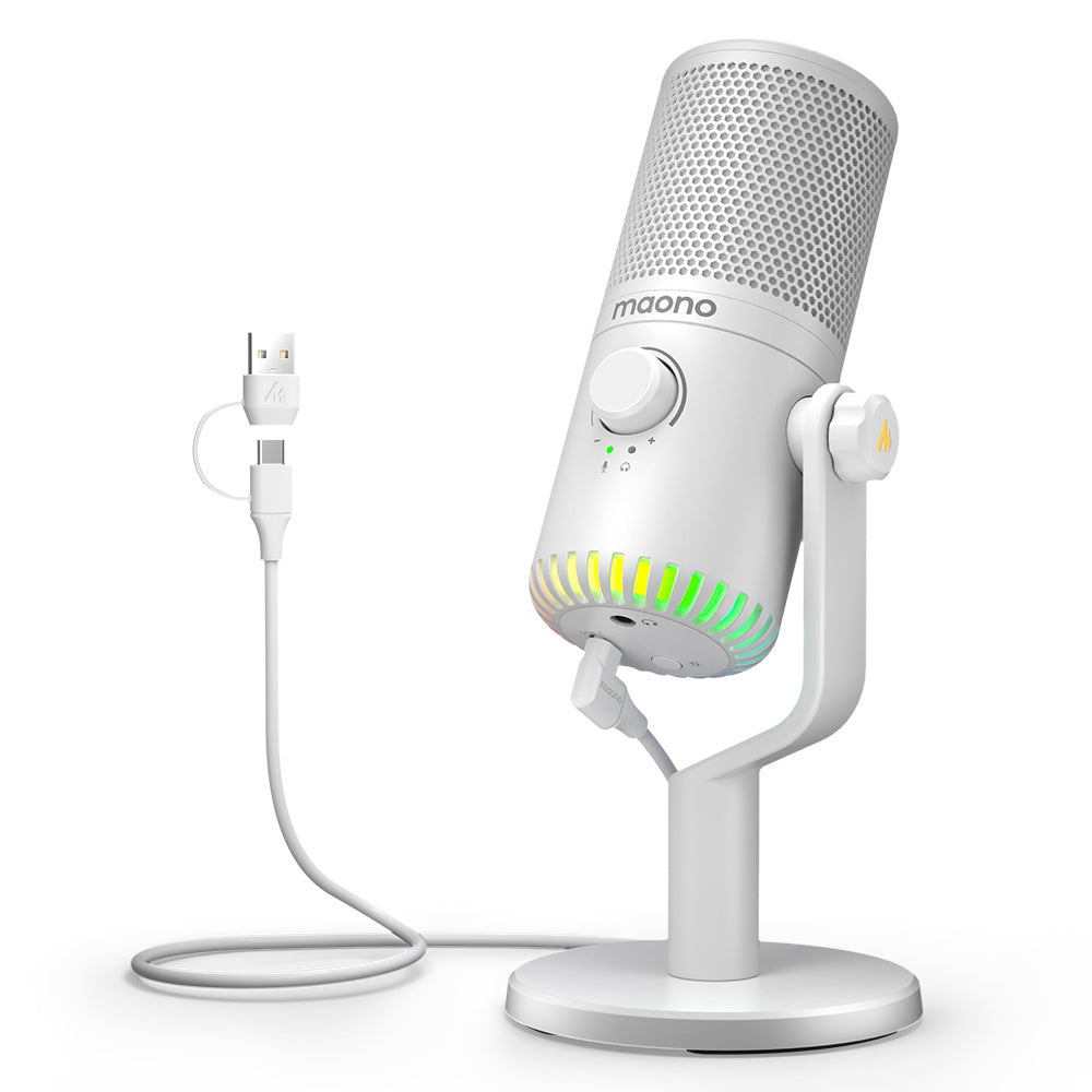 Microphone d'ordinateur pour jeux vidéo de bureau dédié à l'e-sport