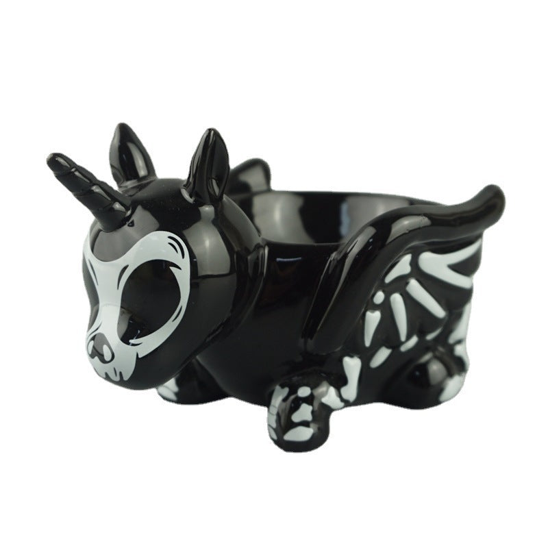 Creative And Simple Ceramic Halloween Large Ashtray