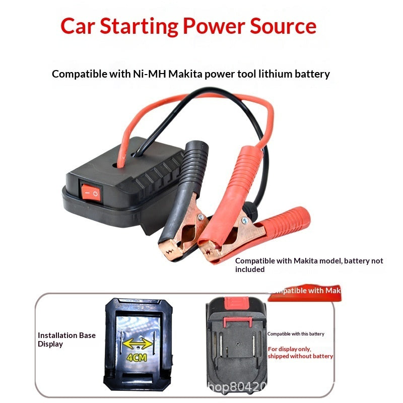 Car Emergency Start Power Supply A Portable Battery For Jump-starting Vehicles