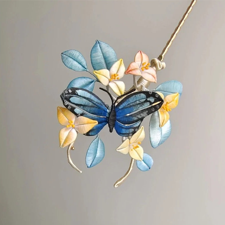 Accessoires de cheveux pour la maison, motif floral simple