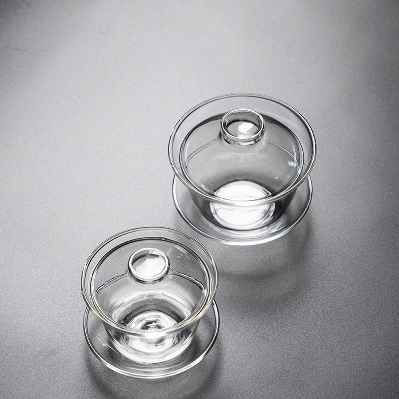 Tasse à thé Pyrex Sancai Gaiwan Haute