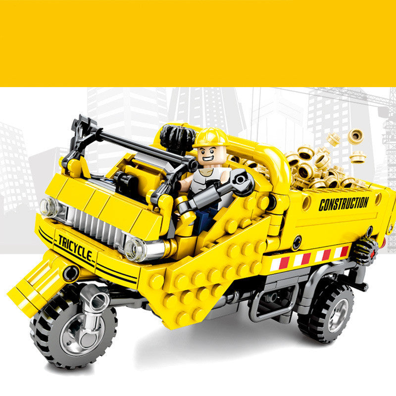 Urban Engineering Vehicle Series Children's Educational Assembly Toys