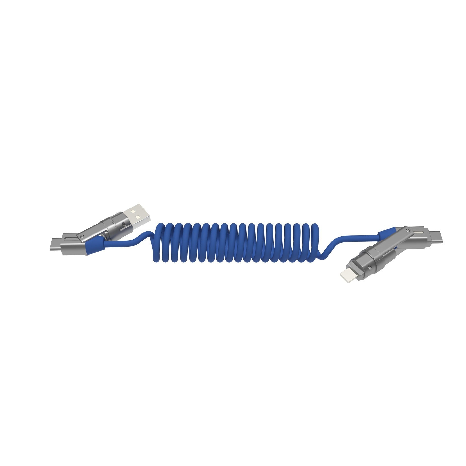 240W Spring Telescopic Fast Charge Data Cable